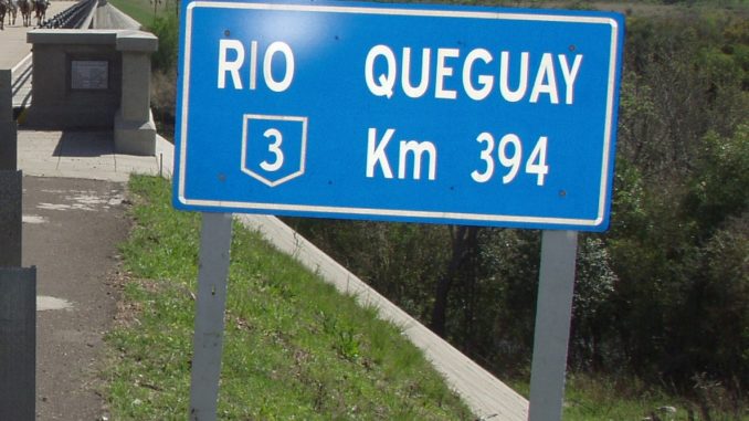 Puente sobre río Queguay Ruta 3