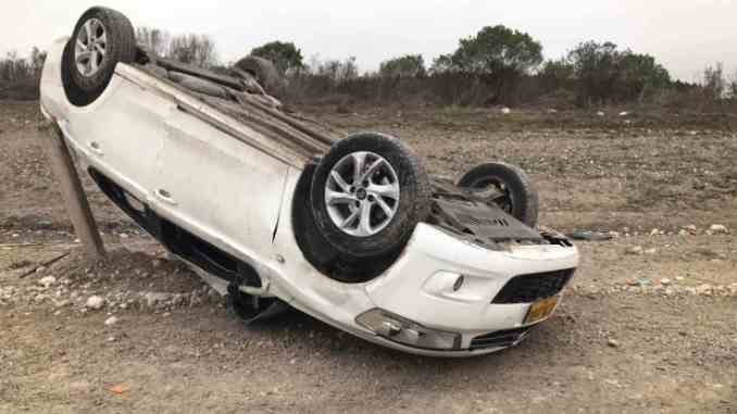 Vuelco en ruta 26