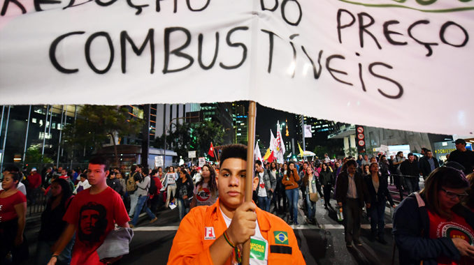 BRAZIL-ECONOMY-FUEL-PROTEST