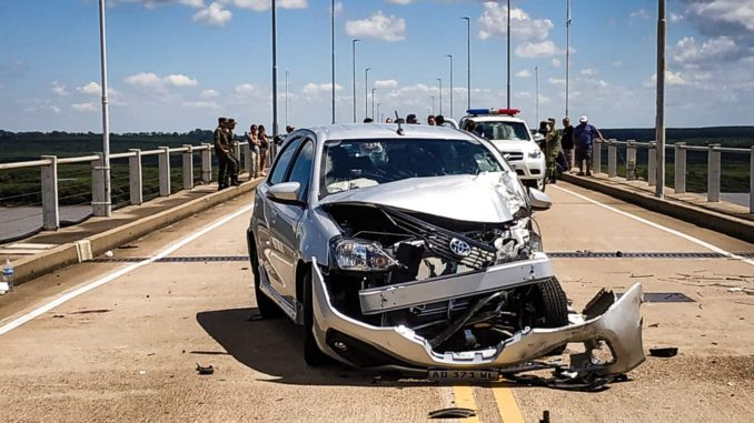 Choque puente Fray Bentos - Daniel Rojas - Inforío.com.uy