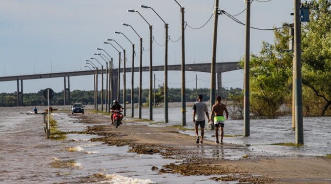 Creciente río Uruguay