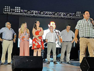 En el acto de apertura participaron el alcalde, Washington Laco, el intendente de Río Negro, Omar Lafluf, y parte del Concejo Municipal.