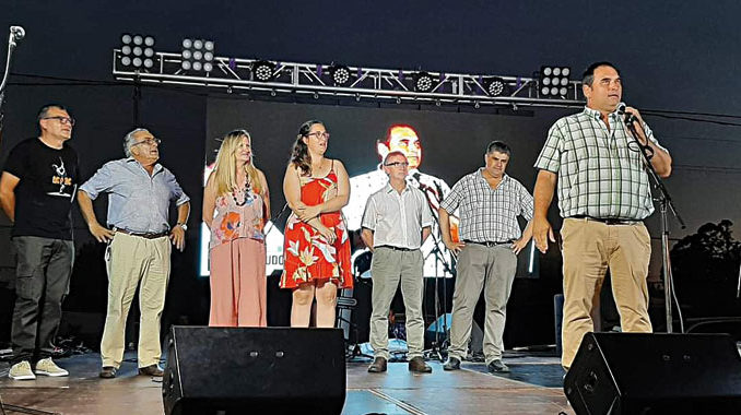 En el acto de apertura participaron el alcalde, Washington Laco, el intendente de Río Negro, Omar Lafluf, y parte del Concejo Municipal.