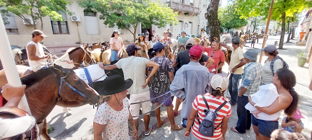 Carreros se manifiestan frente al Palacio Municipal – Diario El Telégrafo