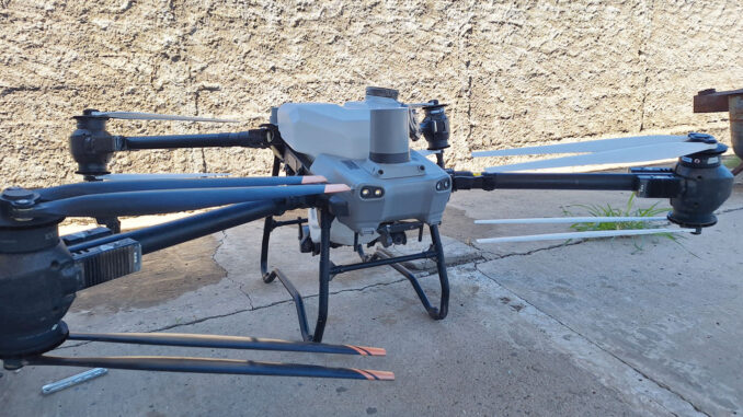 Drone agrícola DJI