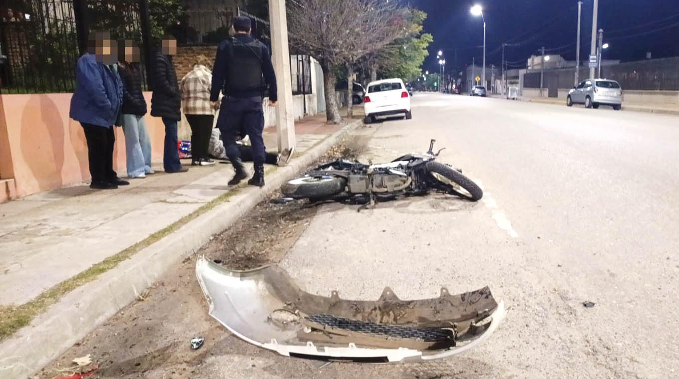 Motociclista lesionado en choque con auto – Diario El Telégrafo