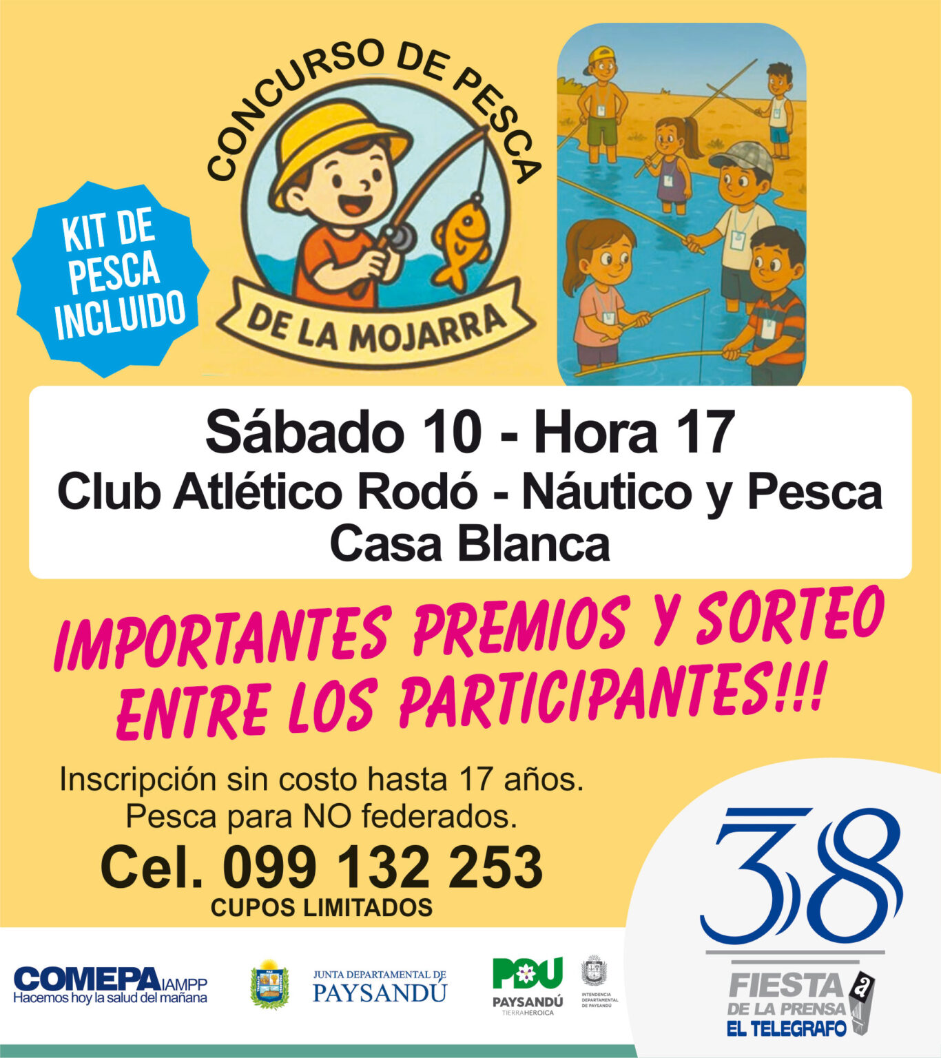 Concurso de Pesca de la Mojarra en la 38ª Fiesta de la Prensa – Diario ...