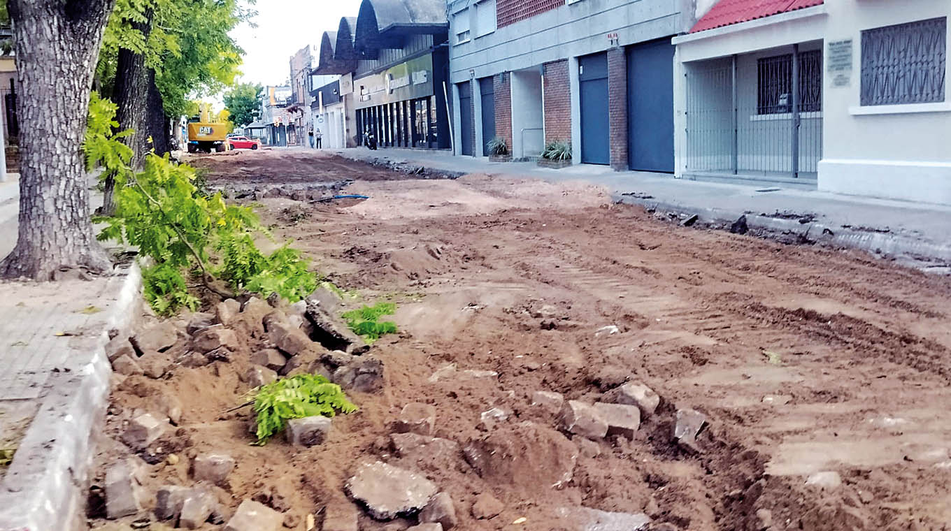 Avanza el plan de recuperación vial en calles del centro