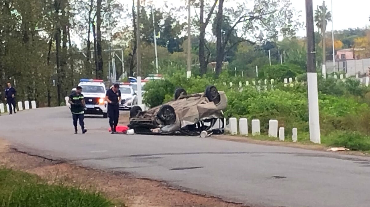 Tragedia en zona sur: niño perdió la vida en un vuelco