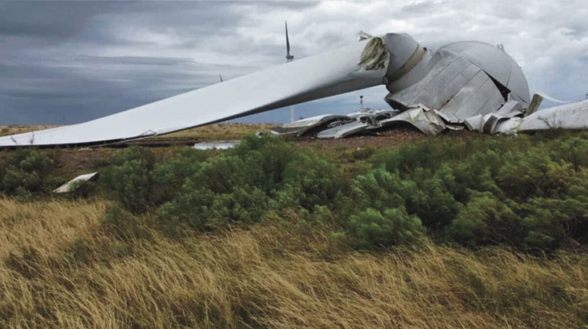 Rivera y Santana do Livramento fuertemente afectadas por temporal de viento