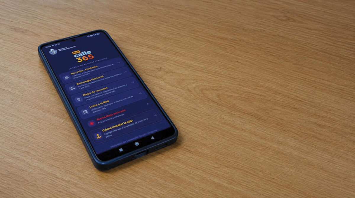 Mides lanza aplicación web Red Calle 365, con el objetivo de mejorar la asistencia a personas en situación de calle