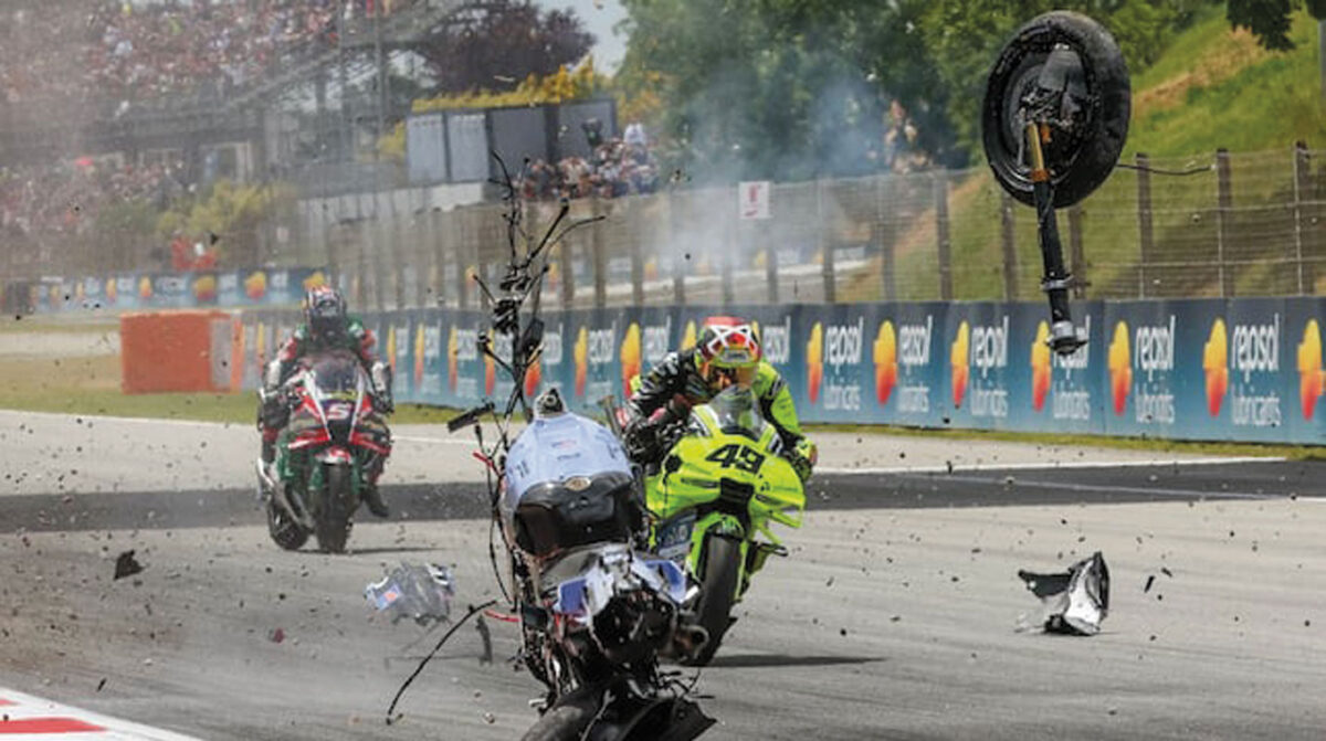 Di Giannantonio triunfó en un accidentado GP de Cataluña