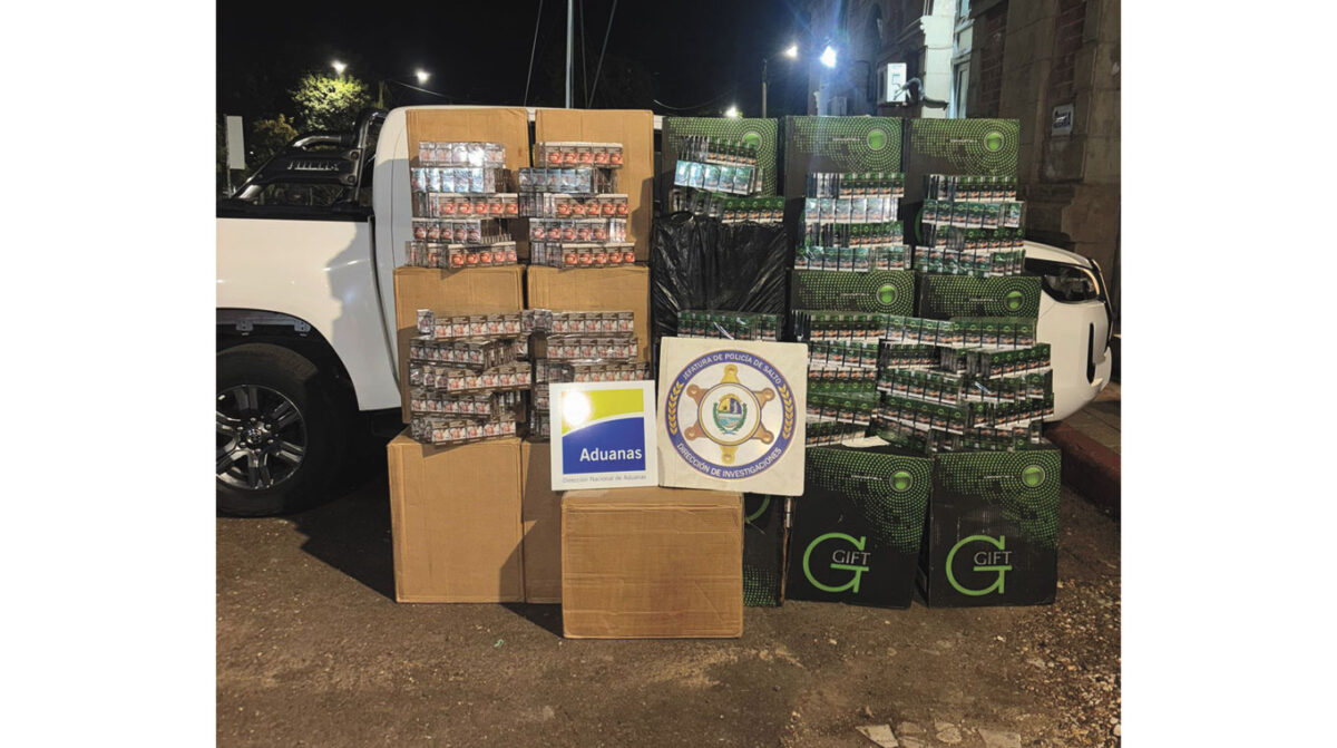 Incautaron mercaderías en varios procedimientos