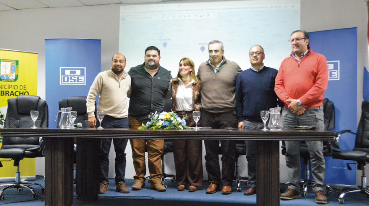 OSE confirmó saneamiento en Quebracho y Guichón: obras por casi 19 millones de dólares