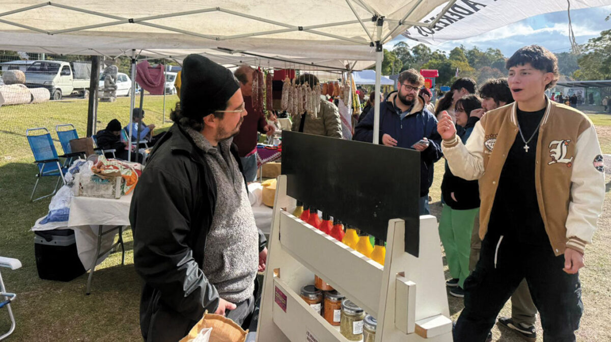 Orgoroso celebró el mundo fungi yel valor de producir desde el interior