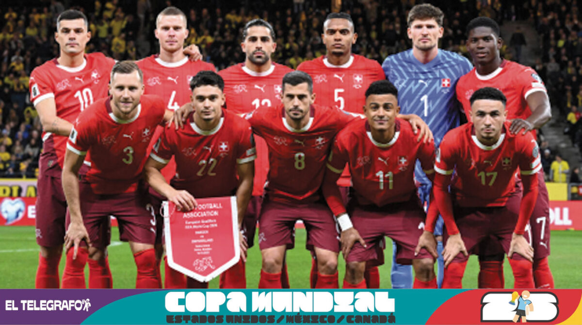 Suiza combina experiencia y juventud para el Mundial