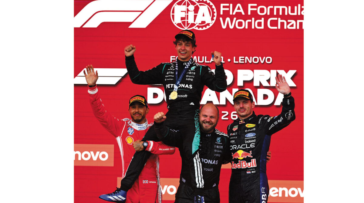 Fórmula 1: Antonelli ganó en Canadá y se afianza como líder