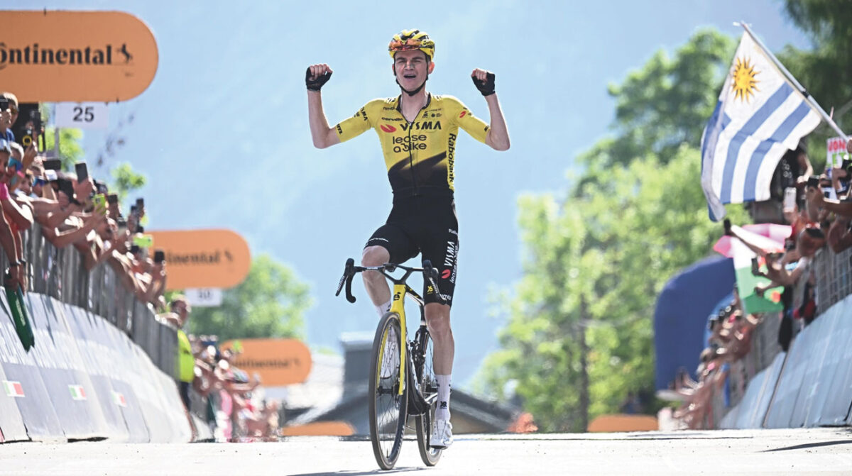 Kuss ganó la etapa; Vingegaard sigue liderando