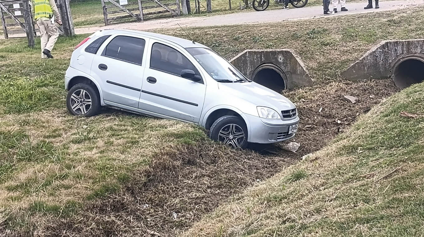 Derrape sin lesionados