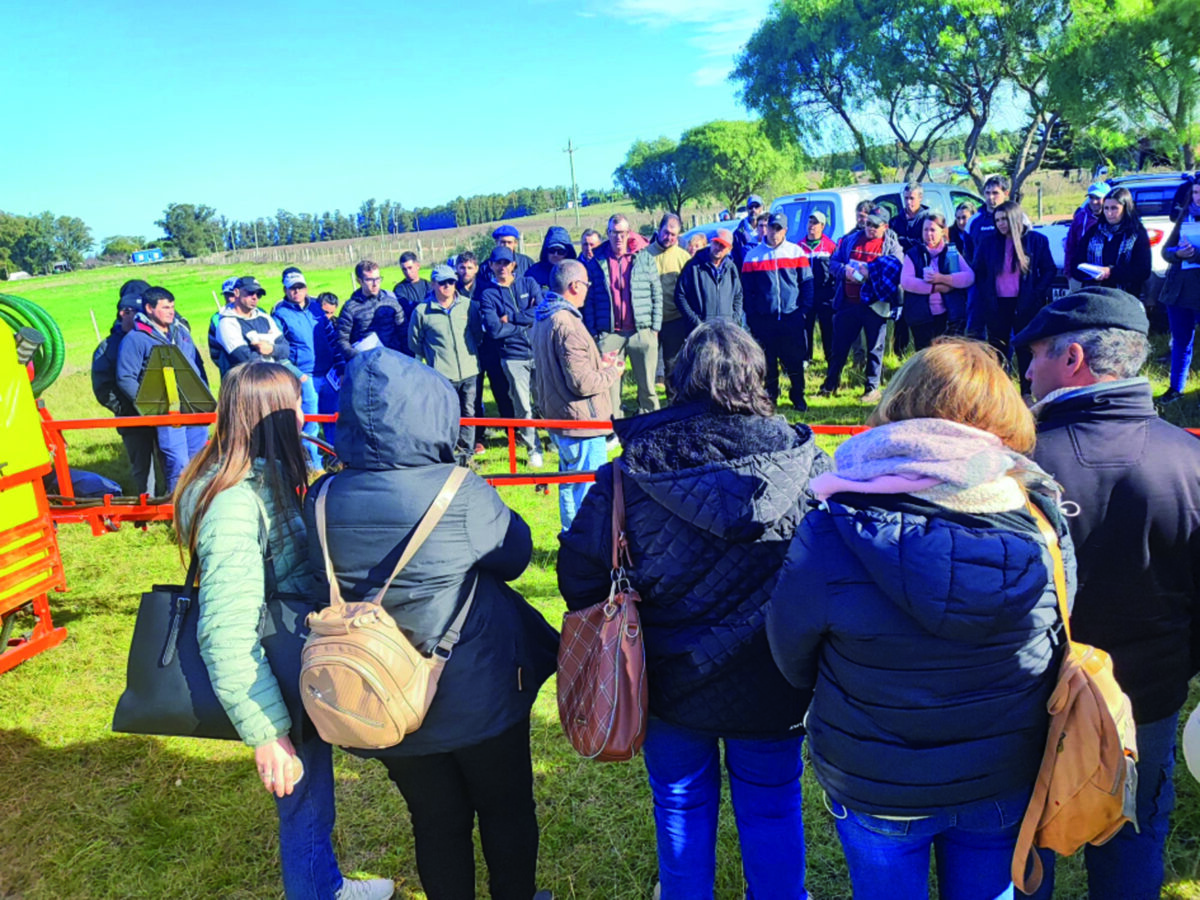 Capacitaron a productores sobre uso y el manejo seguro de fitosanitarios