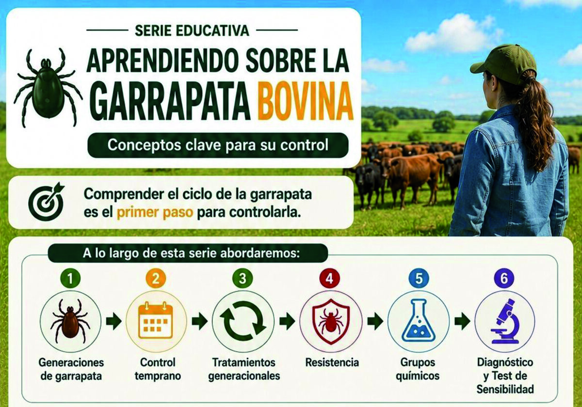 Lanzan serie educativa sobre control de la garrapata bovina