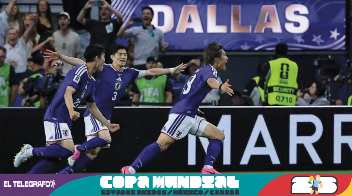 Japón fue muy superior y goleó a Túnez