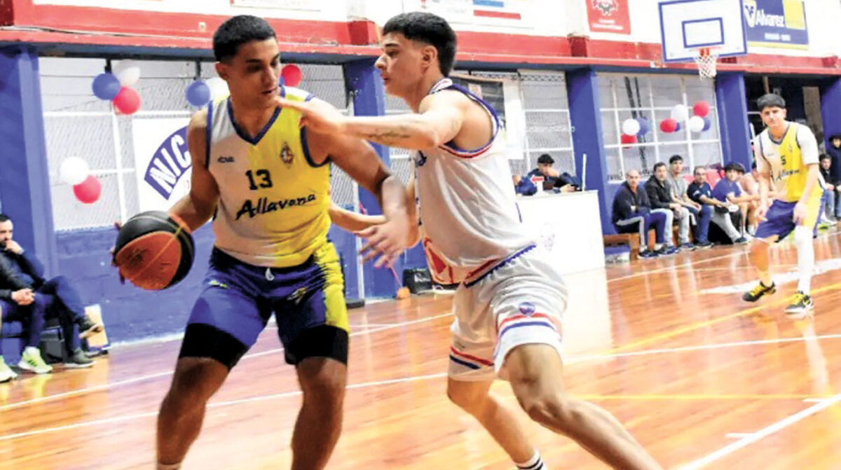 Se jugó otra fecha en básquetbol formativo y en U22