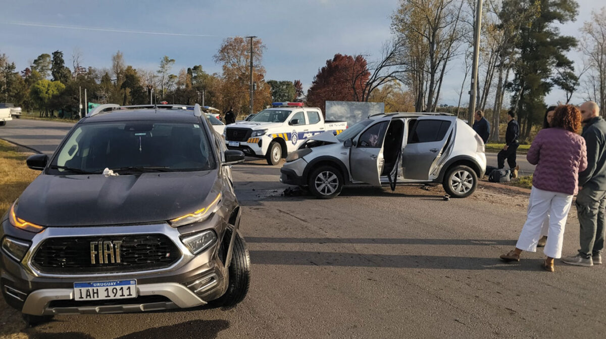 Triple choque en ruta 3 dejó heridos
