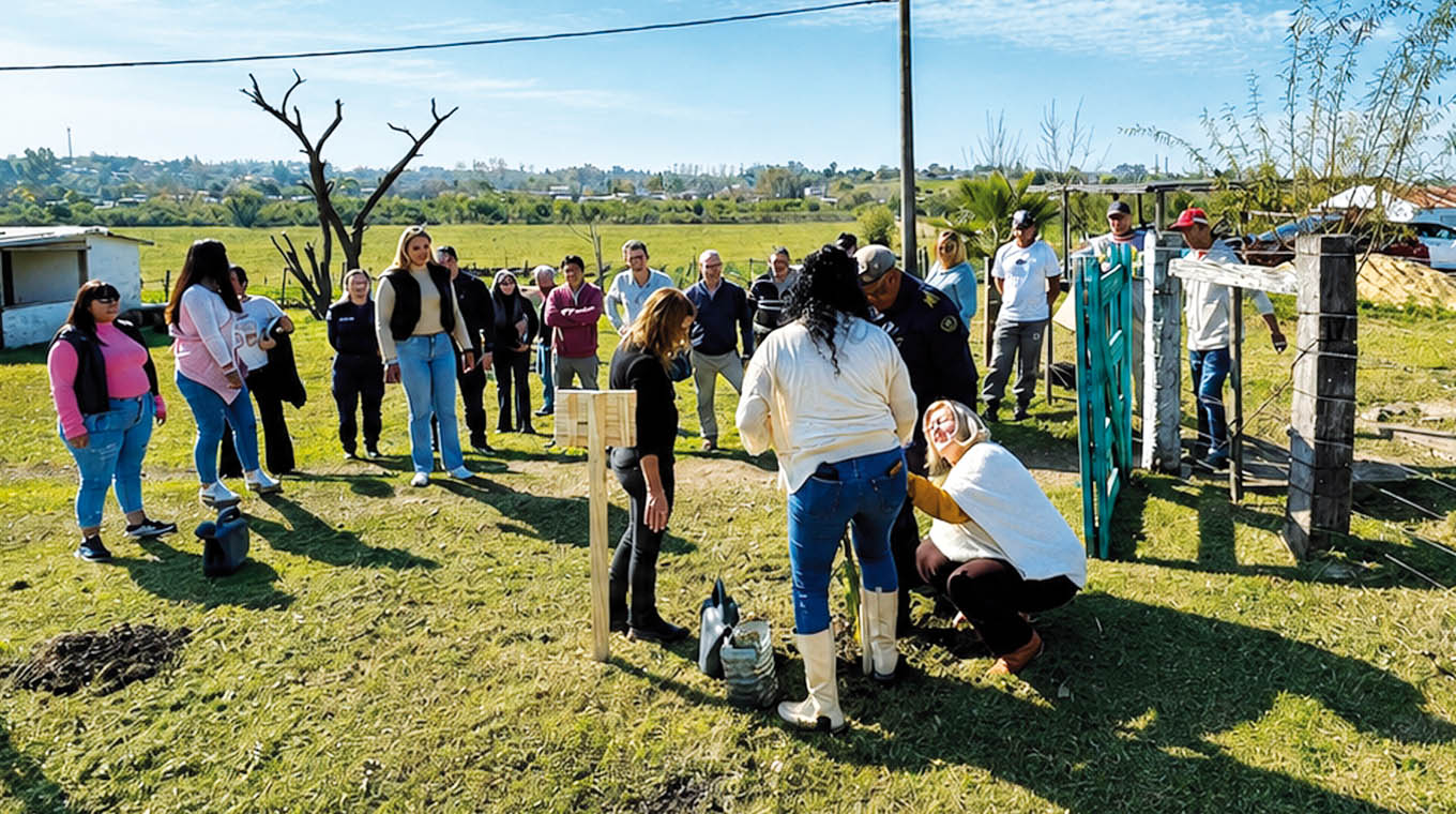 Desde Paysandú, el INR extiende a 20 unidades penitenciarias plantación de árboles autóctonos