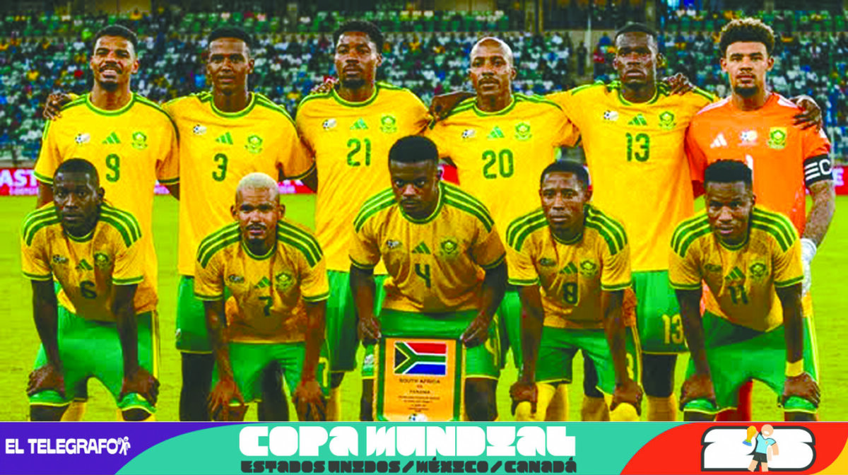 Sudáfrica se prepara para el partido inaugural en el Estadio Azteca