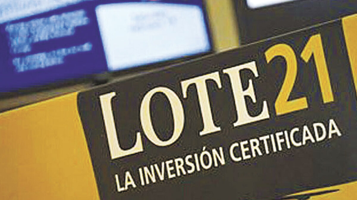 Lote 21 dispersó en dos días el 95,8% de la oferta
