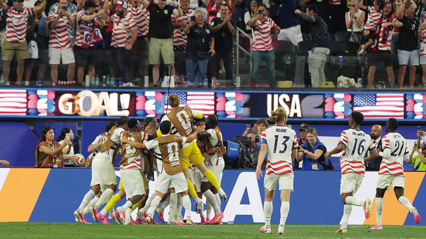 Con autoridad: Estados Unidos goleó a Paraguay