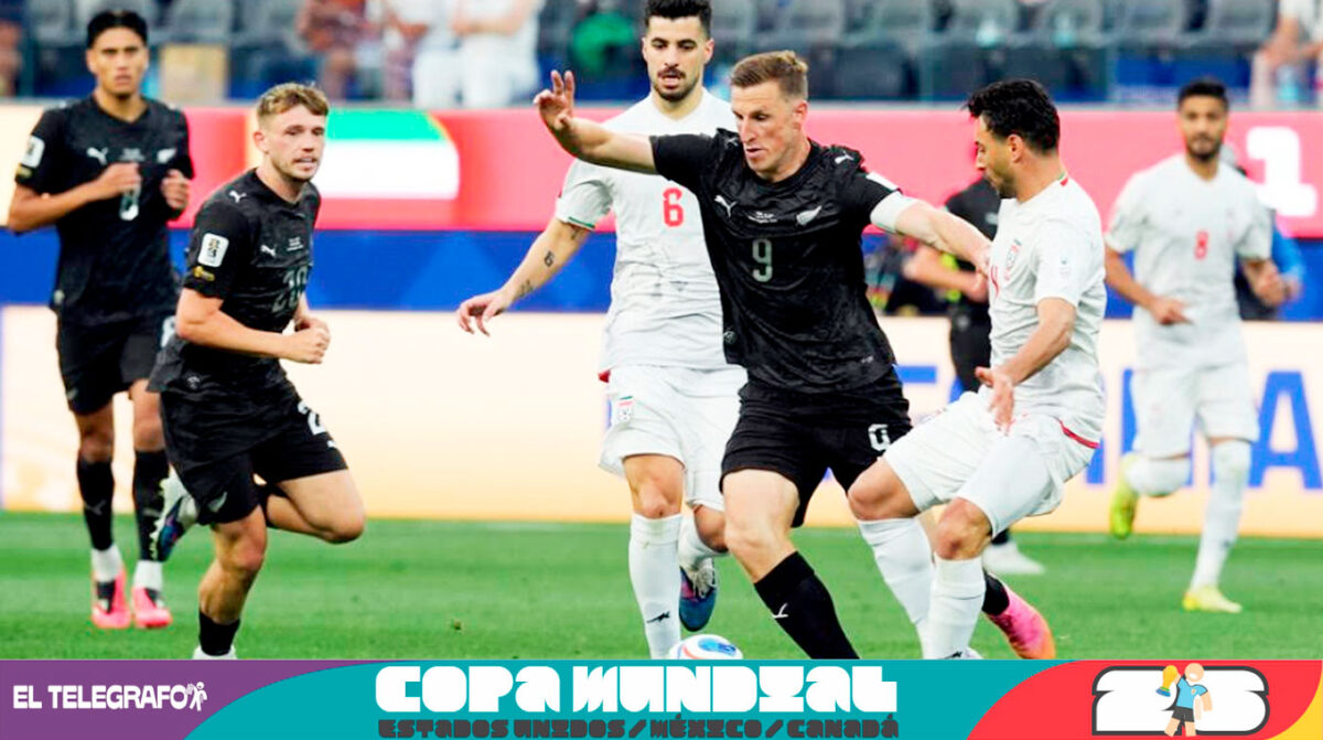 Irán y Nueva Zelanda repartieron puntos