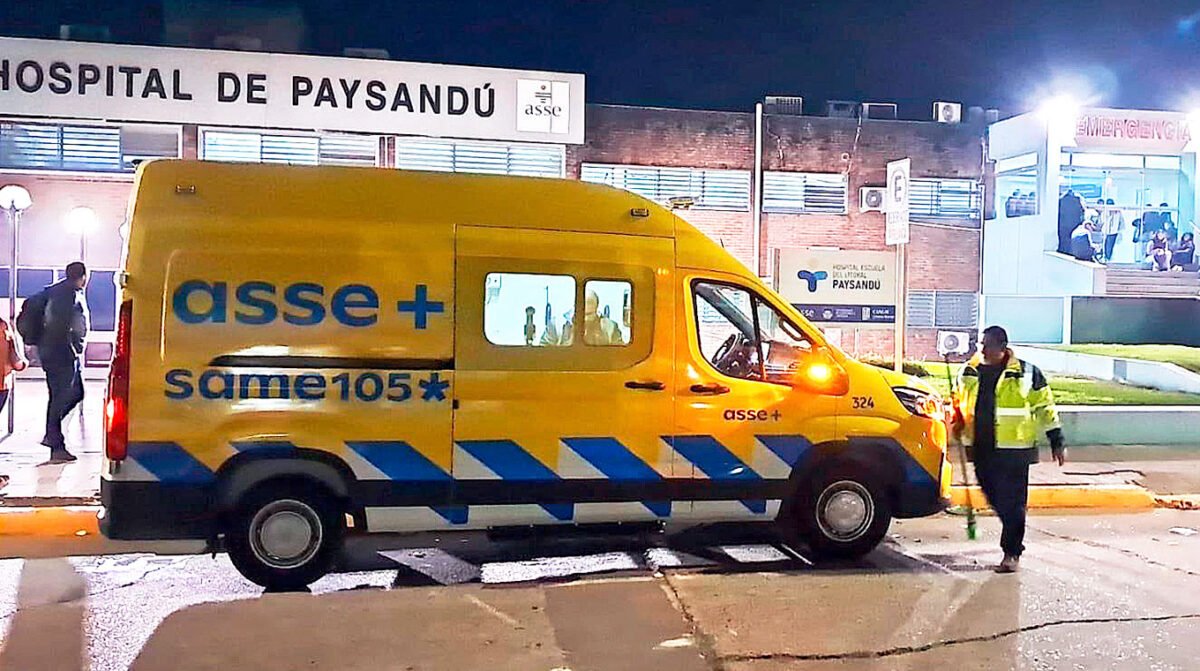 Inauguran SAME 105; ambulancia ya está en Paysandú