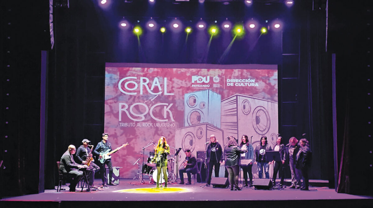 Éxito de “Coral Rock” en el Florencio
