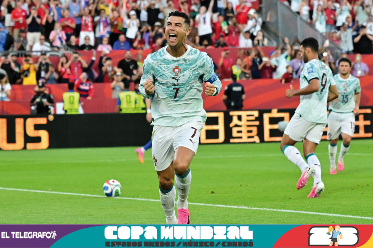 Portugal festejó sobre la hora y continúa en competencia