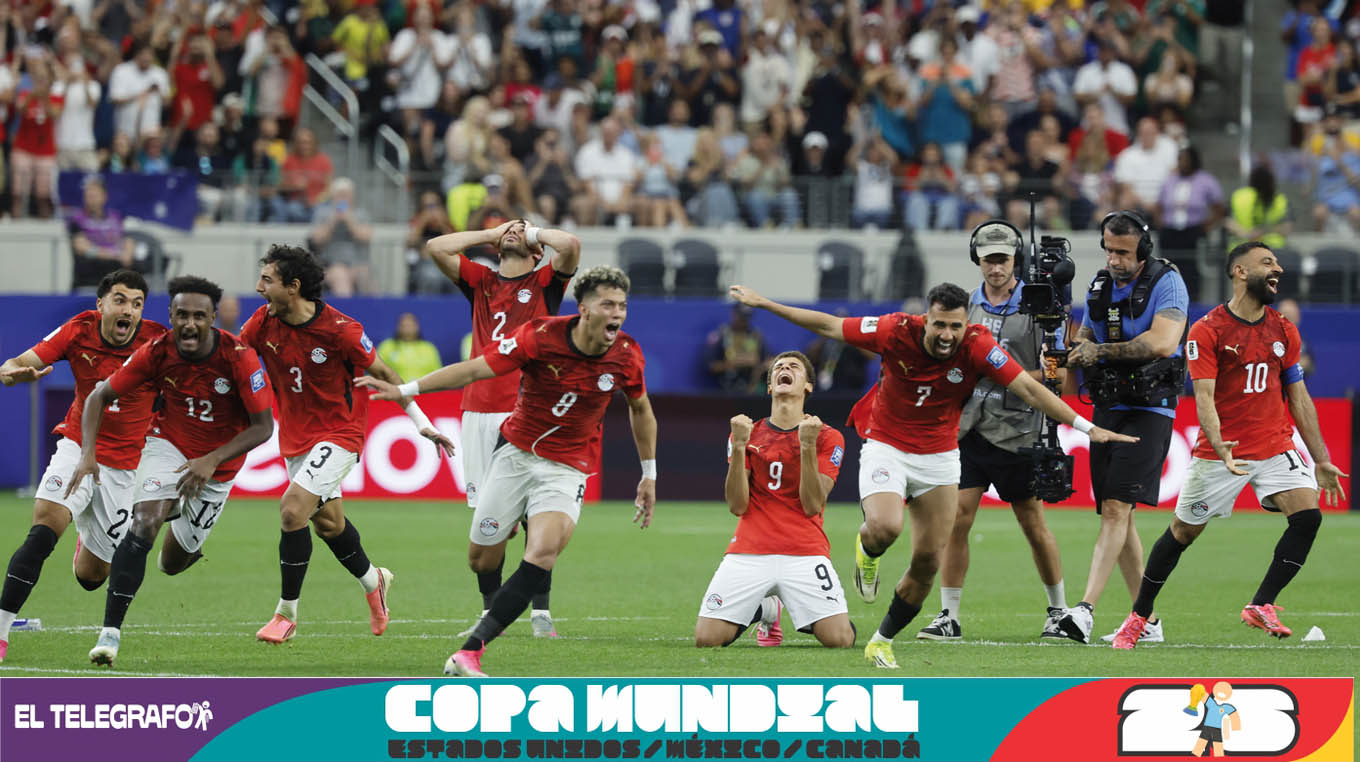 Egipto avanzó y será rival de Argentina