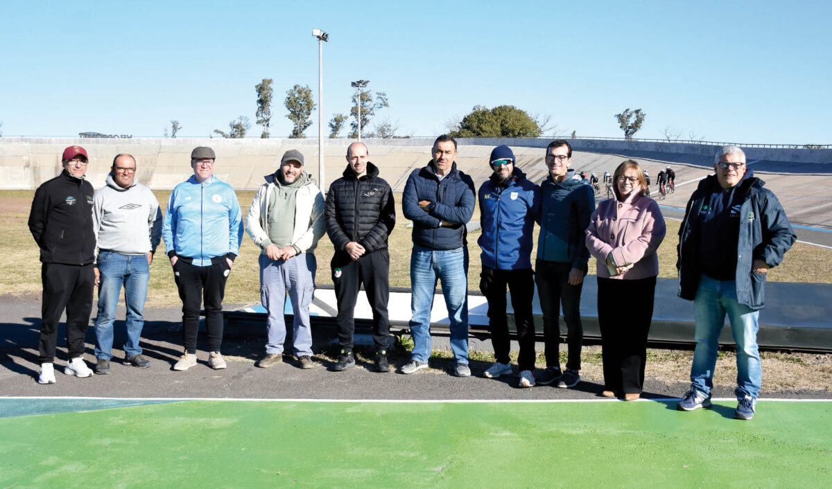 La selección uruguaya de ciclismo realizó una jornada de entrenamiento en Paysandú