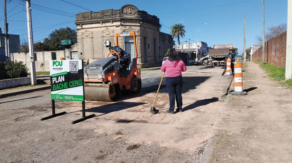 Bache Cero comenzó a reparar sectores completos para evitar arreglos provisorios