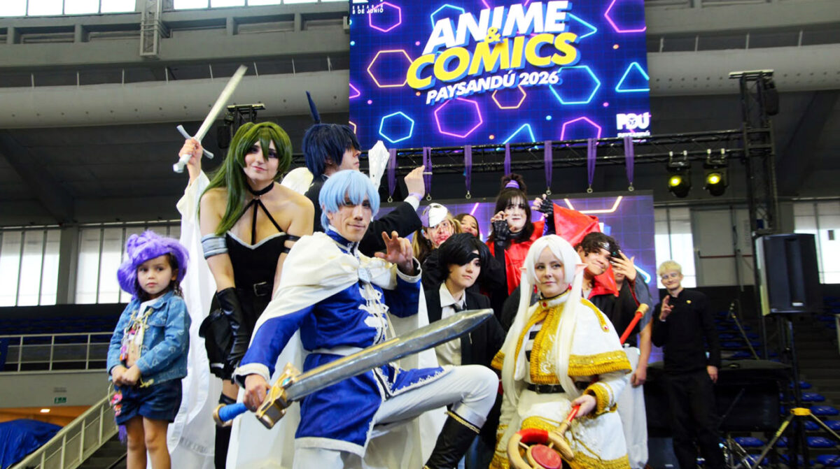Anime y comics coparon el estadio