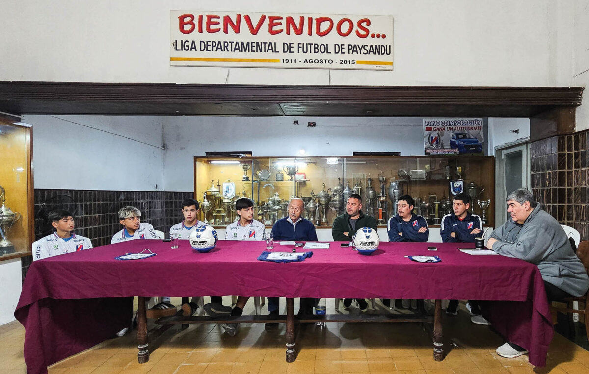 Presentaron las selecciones Sub 14 y 16 de Paysandú