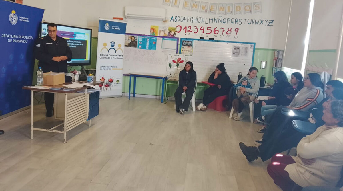 Porvenir: Escuela de Seguridad Ciudadana organizada por PCOP