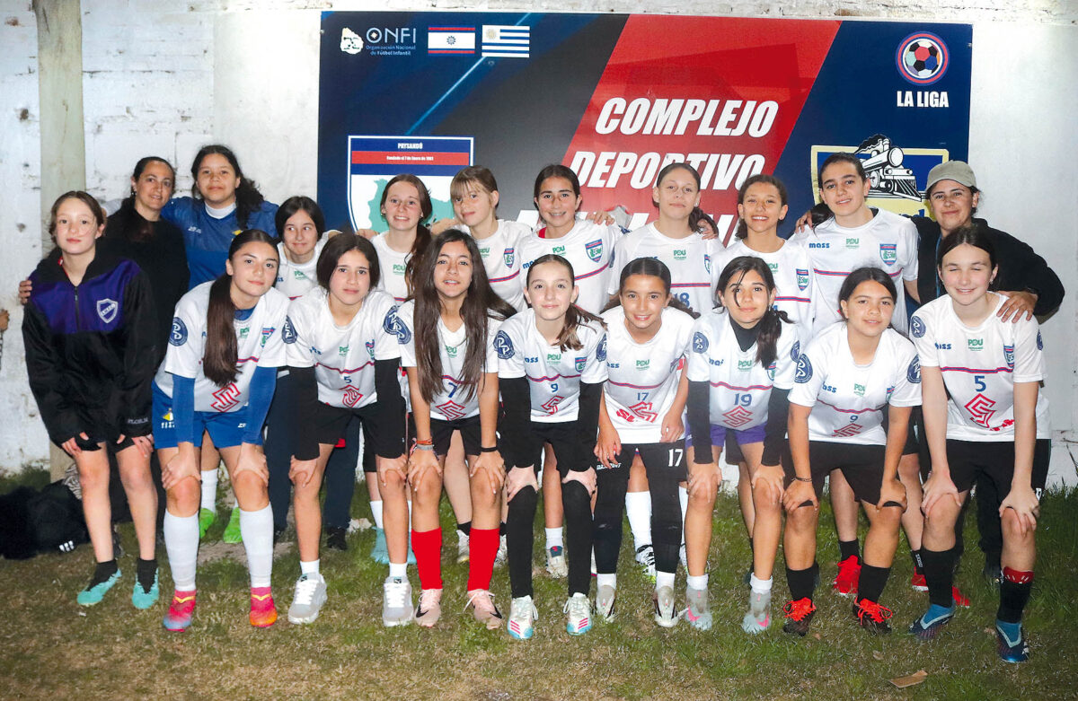 Las chicas Sub 13 de Paysandú salen a escena