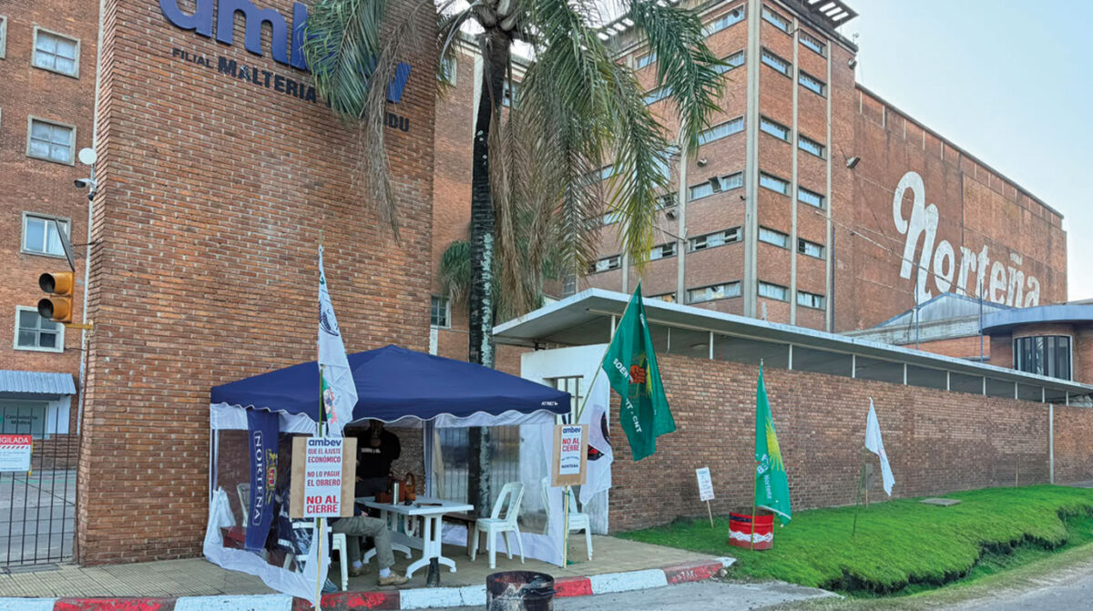 AmBev-Cympay bajará producción al 70% y desvinculará a 31 trabajadores