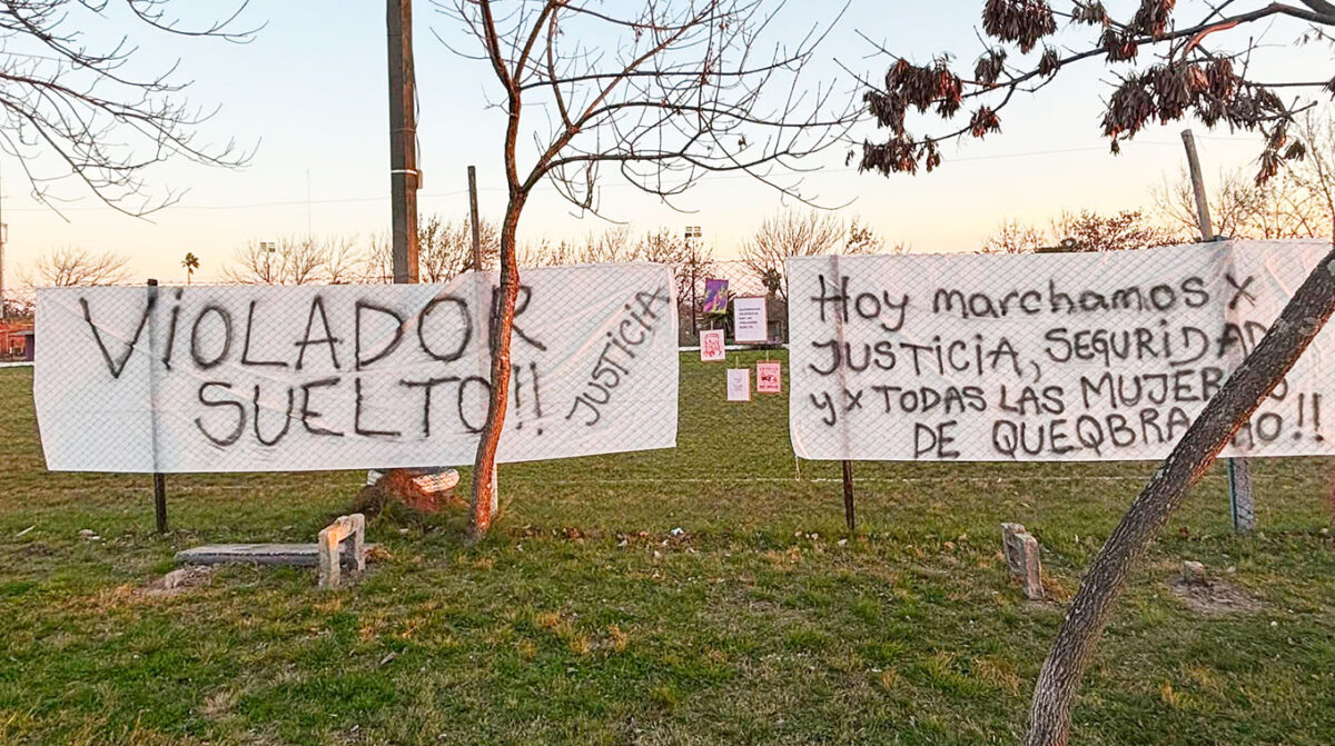 Intento de violación en Quebracho; piden ayuda de cámaras de seguridad