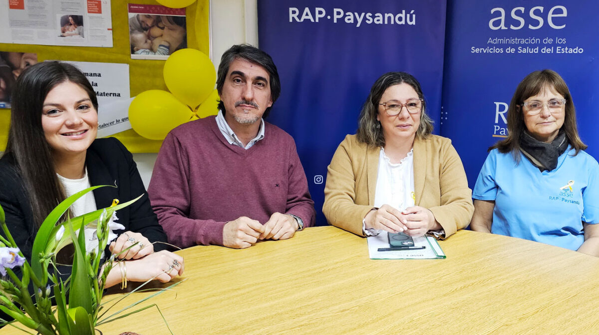 Paysandú celebrará la Semana de la Lactancia Materna con actividades durante todo agosto