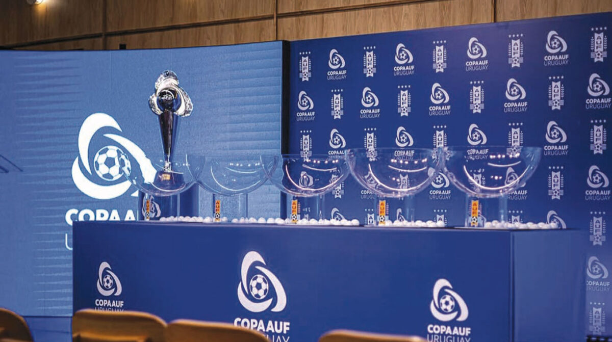 Se sorteó la fase de grupos de la Copa AUF Uruguay