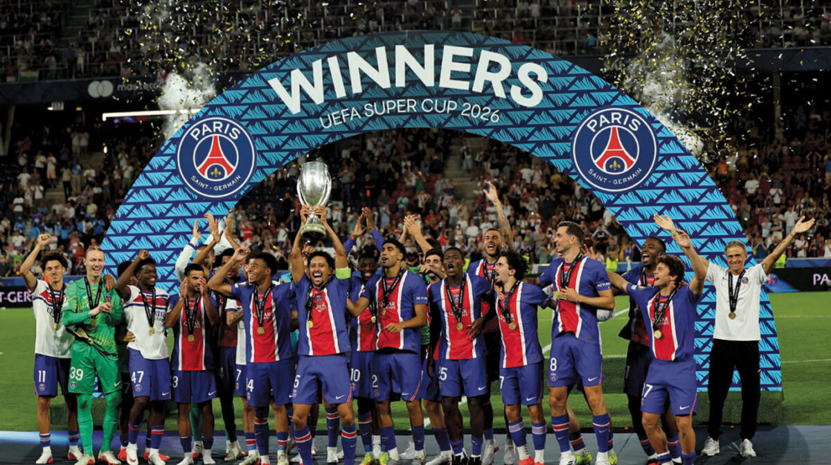 PSG es bicampeón de la Supercopa de Europa