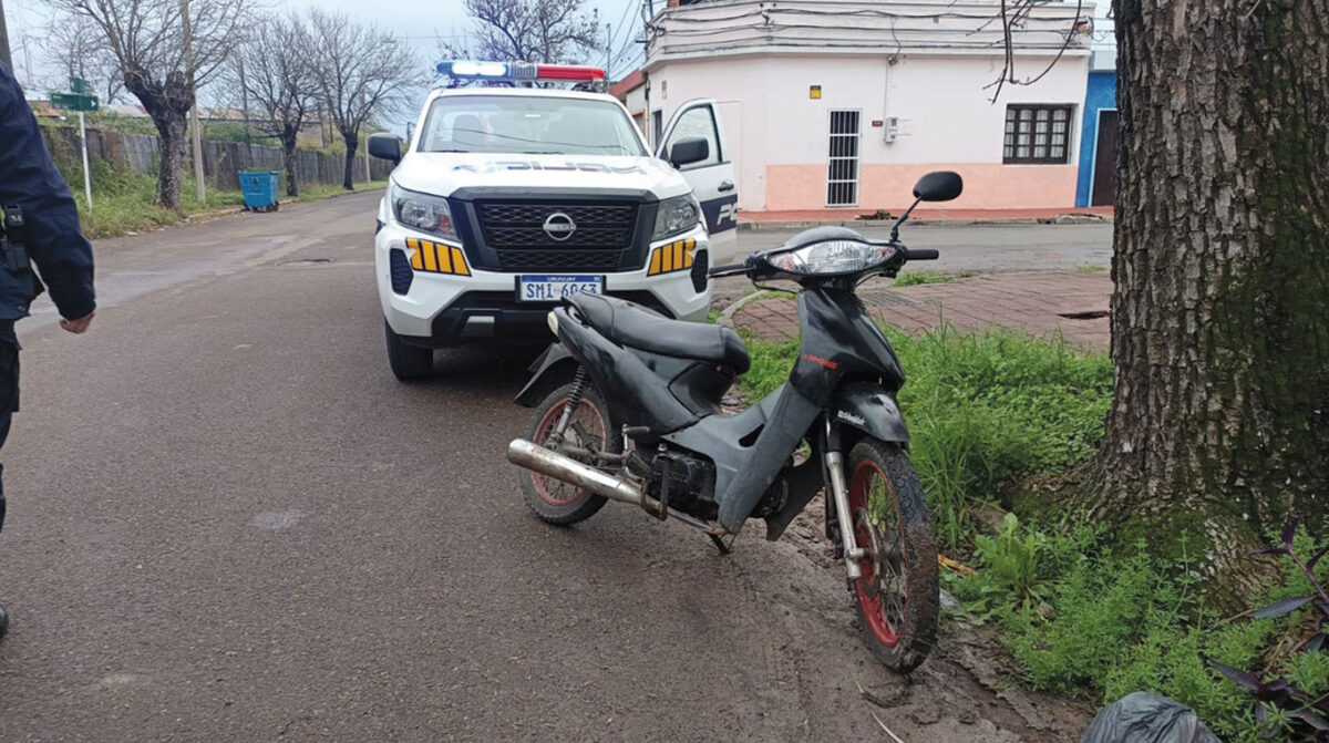 Dos lesionadas tras choque entre motos en la zona de Lucas Píriz y Juncal