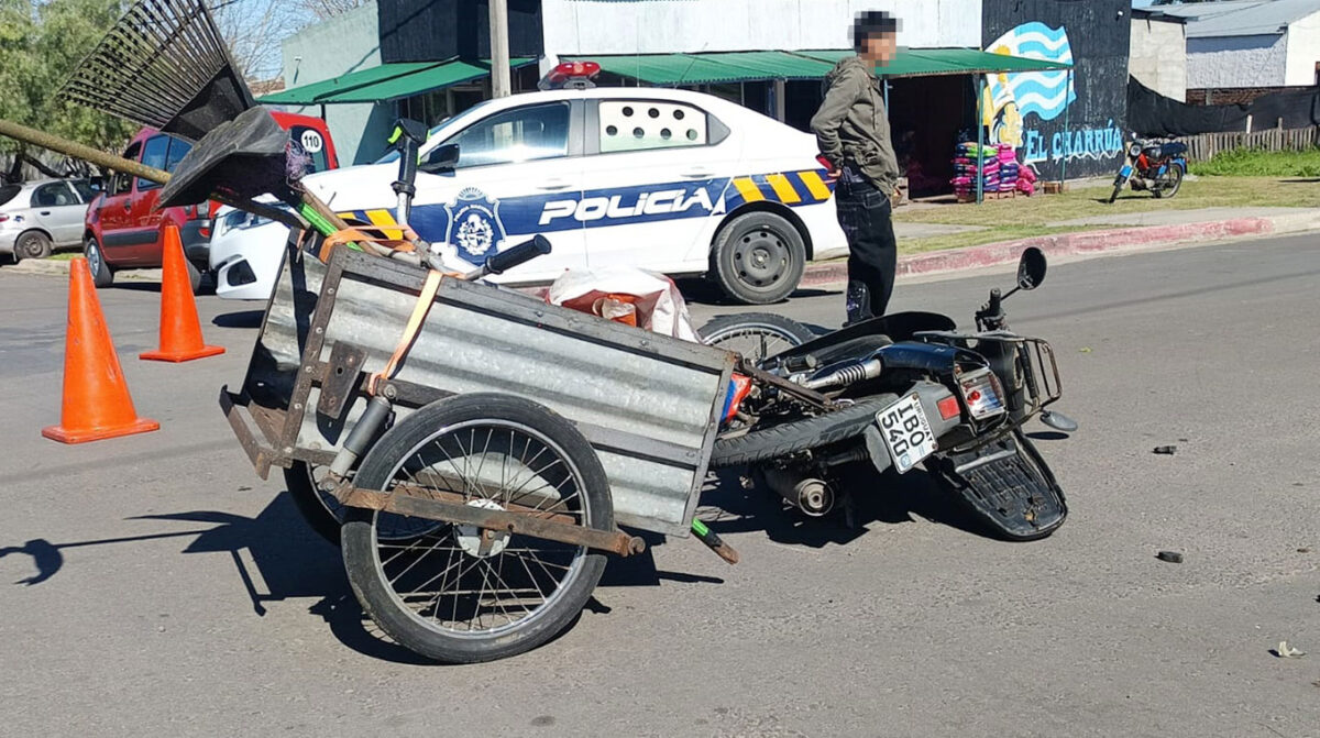 Motociclista politraumatizado grave